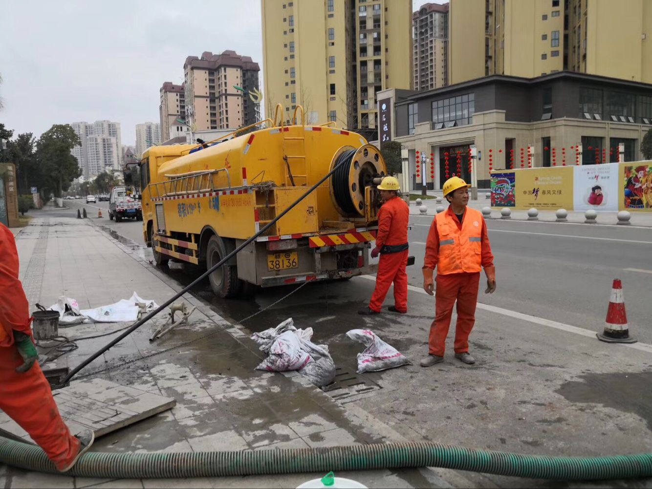 下城排污管道清淤-管道清洗